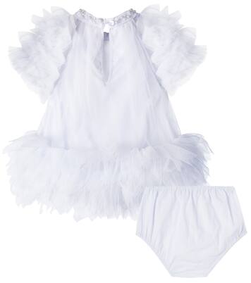 Baby Abu Dhabi dress and bloomers set | Tutu Du Monde