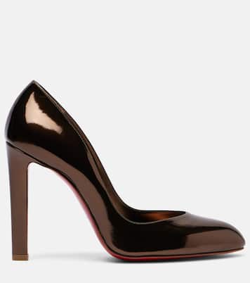 Pumps Fannylove 100 aus Metallic-Leder | Christian Louboutin
