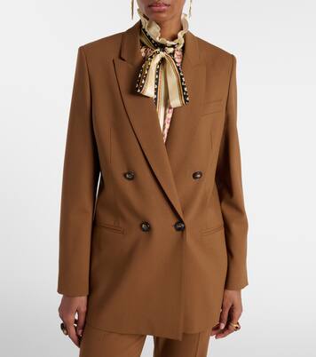 双排扣羊毛西装式外套 | Etro