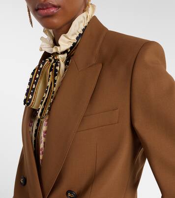 双排扣羊毛西装式外套 | Etro