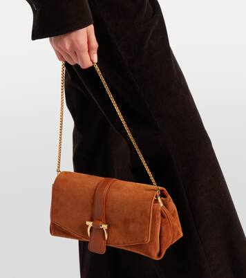 Sac Flap Small en daim | Ferragamo