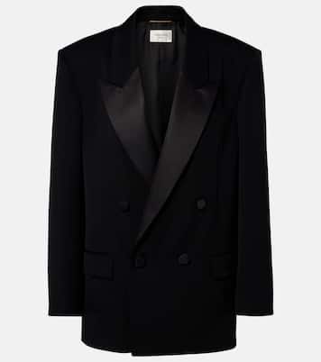 Blazer cruzado de lana | Saint Laurent