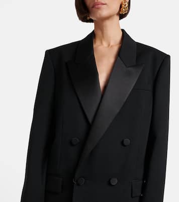 Blazer cruzado de lana | Saint Laurent