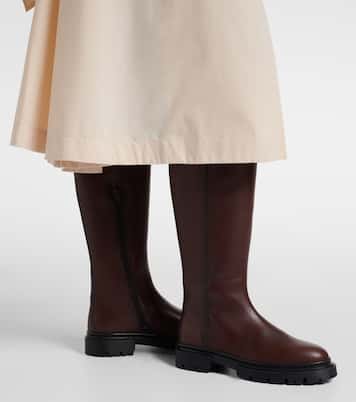 Henry leather knee-high boots | Staud