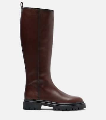 Henry leather knee-high boots | Staud