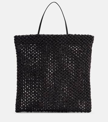Barn Small raffia tote bag | The Row