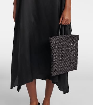 Barn Small raffia tote bag | The Row