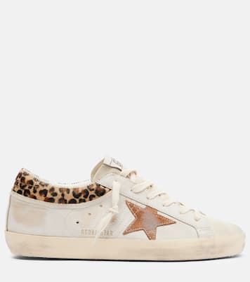Zapatillas Super-Star de ante con pelo | Golden Goose