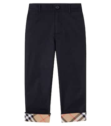 Burberry Check cotton pants | Burberry Kids