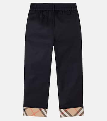 Pantalones Burberry Check de algodón | Burberry Kids