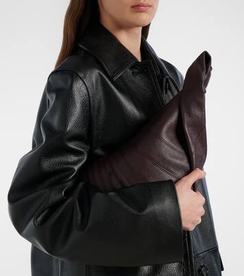 Croissant Medium leather shoulder bag | Lemaire