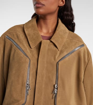 Blixa suede jacket | Rick Owens