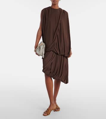 Mules Petal 45 de piel con anagrama | Loewe