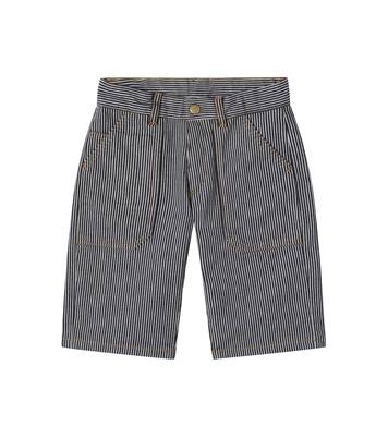 Levon striped denim shorts | Bonpoint
