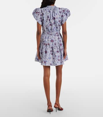 Izel floral cotton minidress | Ulla Johnson