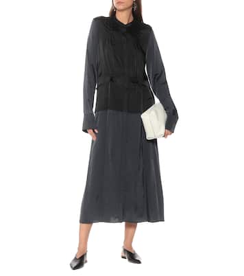 Stretch-twill midi dress | Jil Sander