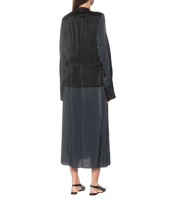 Stretch-twill midi dress | Jil Sander