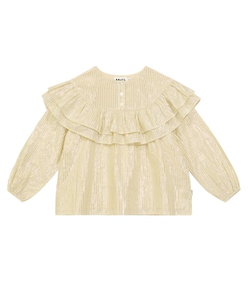 Blusa Rexanna in cotone con lamé | Molo