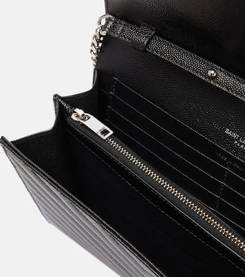 Cassandre matelassé leather wallet on chain | Saint Laurent