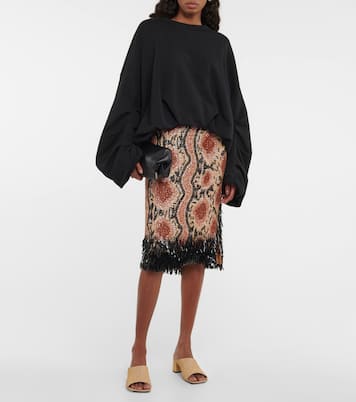 Pantoletten mit Glitter | Dries Van Noten