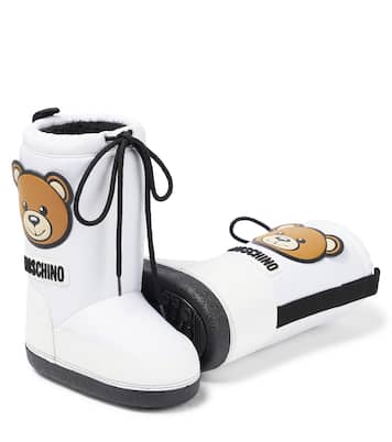 Botas de nieve con borrego sintético | Moschino Kids