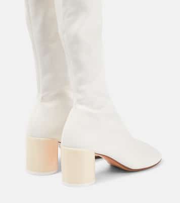 Botas mosqueteras Anatomic 70 de piel | MM6 Maison Margiela
