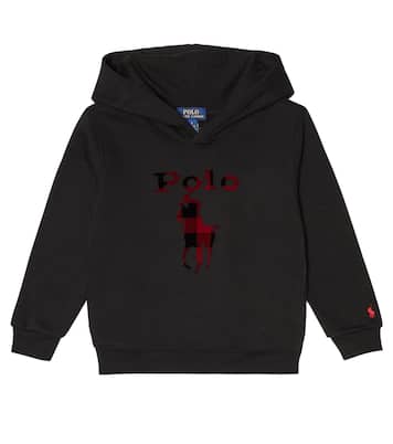 Sudadera en mezcla de algodón con logo | Polo Ralph Lauren Kids
