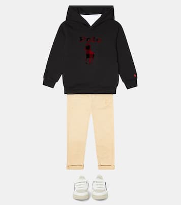 Sudadera en mezcla de algodón con logo | Polo Ralph Lauren Kids
