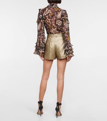 Shorts in jacquard a vita alta | Etro