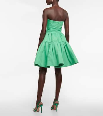 Vestido corto de algodón | Oscar de la Renta