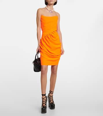 Vestido corto con corsé drapeado | Vivienne Westwood