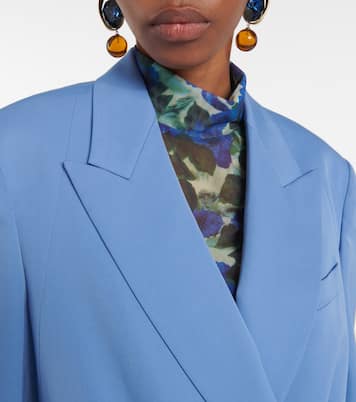 Wool gabardine blazer | Dries Van Noten