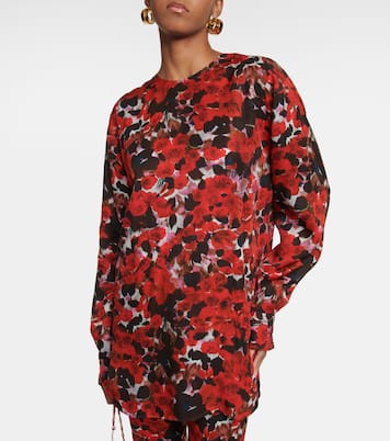 Top à fleurs | Dries Van Noten