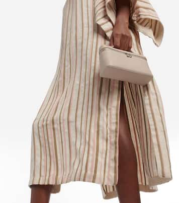 Midikleid aus einem Leinengemisch | Loro Piana