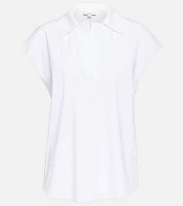 Linen-blend top | Vince