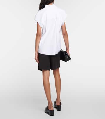 Linen-blend top | Vince