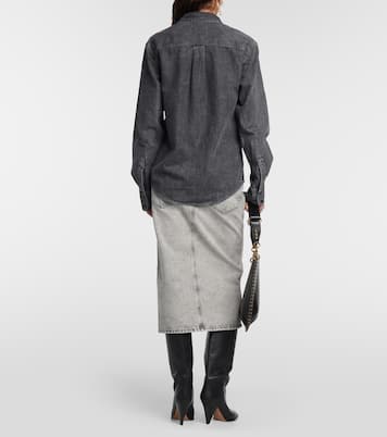 Camisa Danis en denim de algodón | Marant Etoile