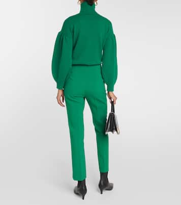 Pantaloni cropped Fuoco in misto lana | Max Mara
