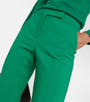 Pantaloni cropped Fuoco in misto lana | Max Mara