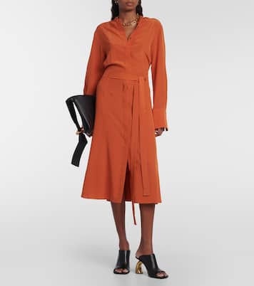 Fairbaim silk midi dress | Joseph