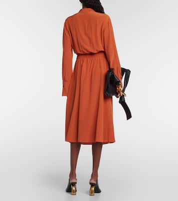 Fairbaim silk midi dress | Joseph
