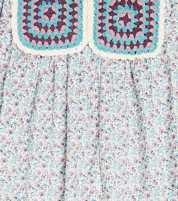 Abito Warise in crochet di cotone | Louise Misha