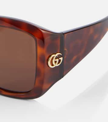 Occhiali da sole squadrati GG | Gucci