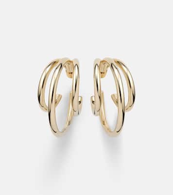 Boucles d'oreilles Triple Baby en plaqué or 10 ct | Jennifer Fisher