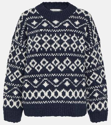 Jersey Fair Isle de mezcla de lana | Vince