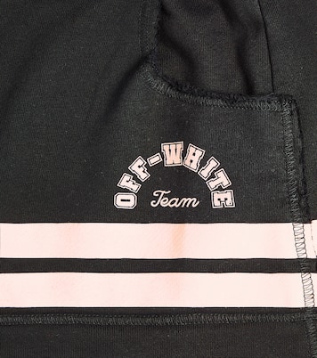 Falda en jersey de algodón a rayas | Off-White Kids