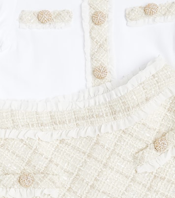 Tweed blouse and skirt set | Patachou