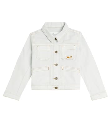 Bestickte Jeansjacke Cassidy | Bonpoint
