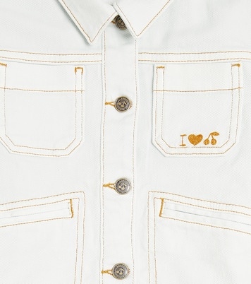 Bestickte Jeansjacke Cassidy | Bonpoint