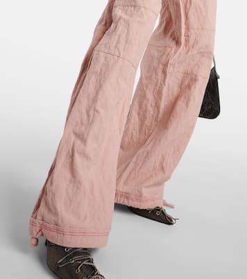 Pantaloni a gamba larga Paginol in misto cotone | Acne Studios